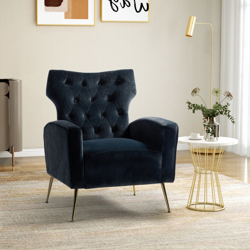 Groombridge Tufted Wingback Chair