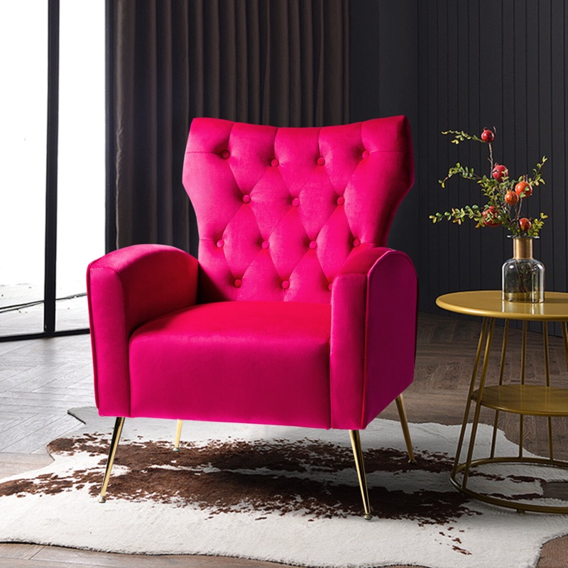 Groombridge Upholstered Wingback Chair