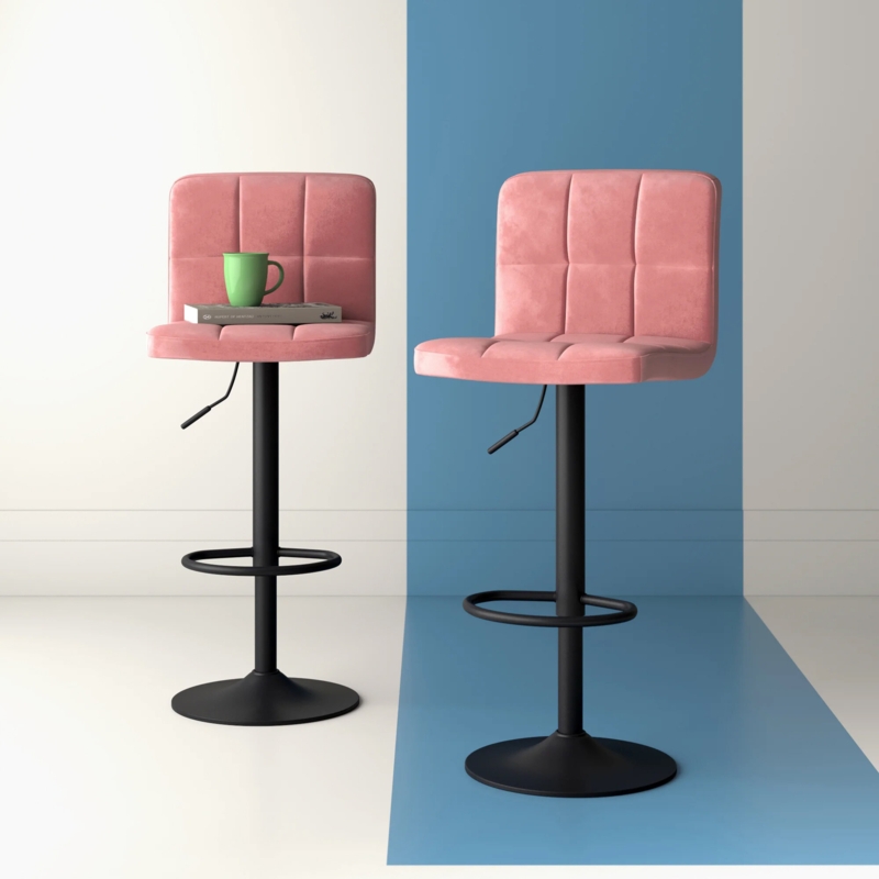 Swivel Adjustable Height Bar Stool