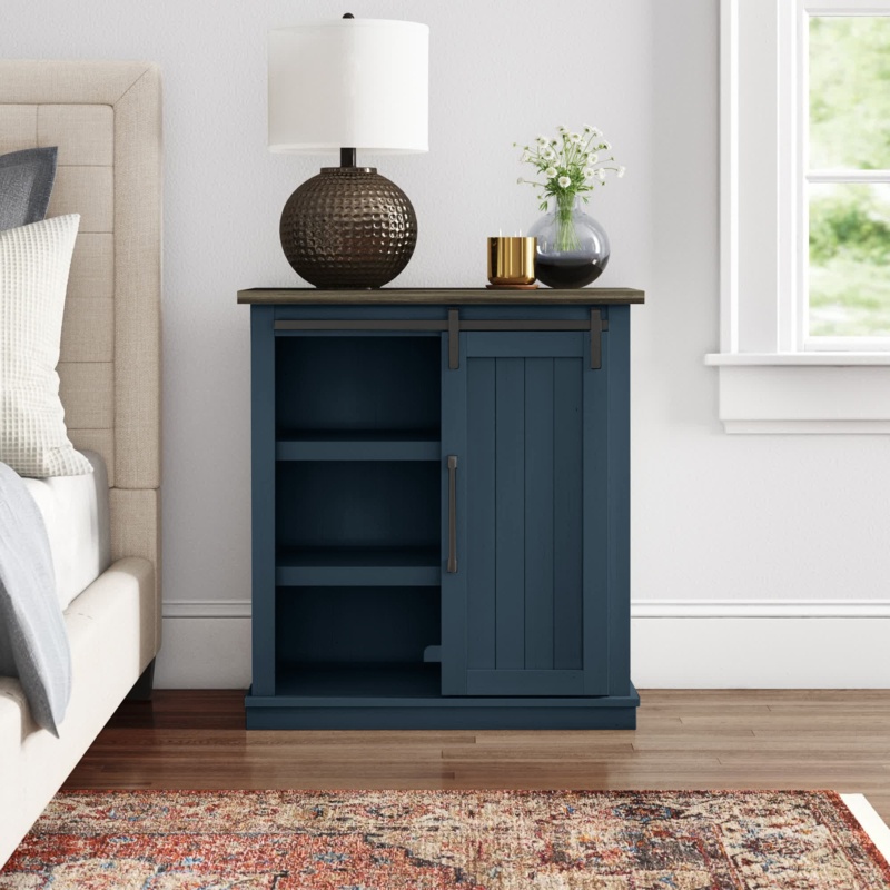 Guadalupe 34'' Tall 1 - Door Accent Cabinet