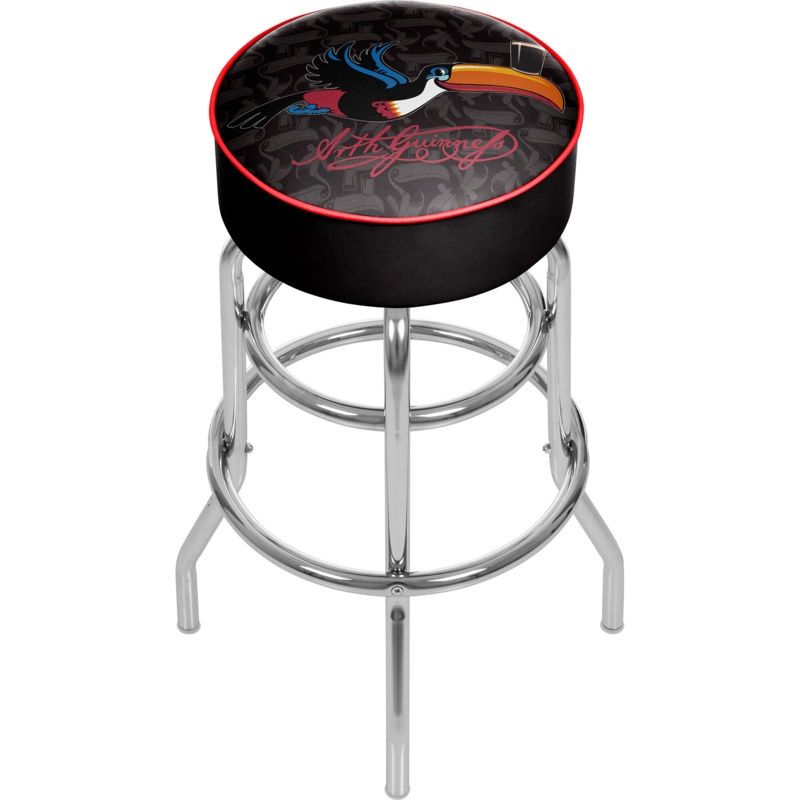 Swivel Bar Stool with Guinness Toucan Logo