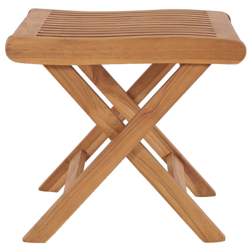 Folding Wooden Footrest