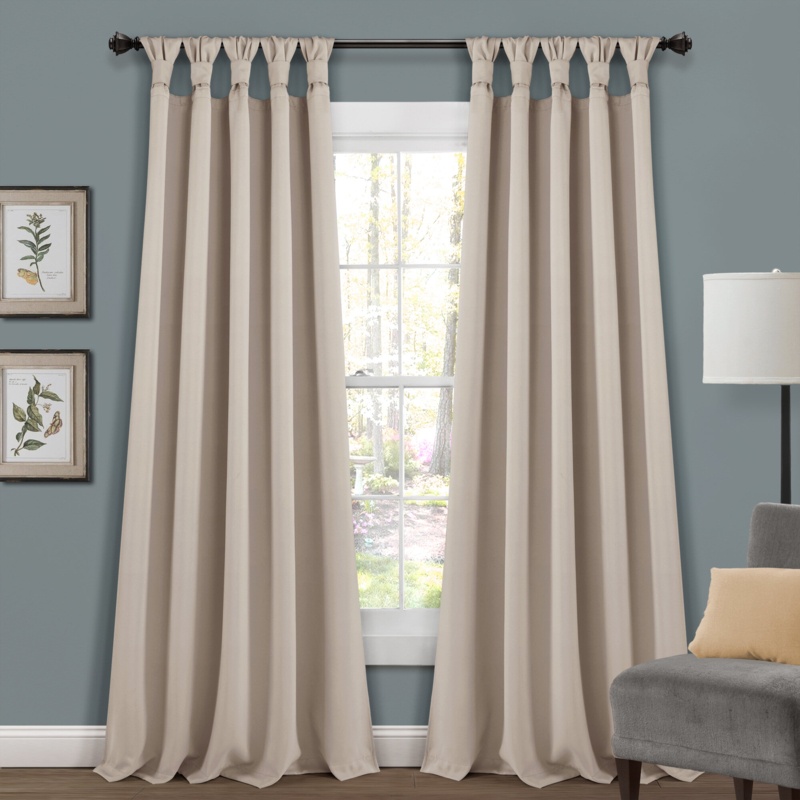 Guthridge Polyester Blackout Curtain Pair