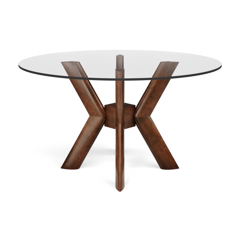 Gysbert K-Base Glass Dining Table