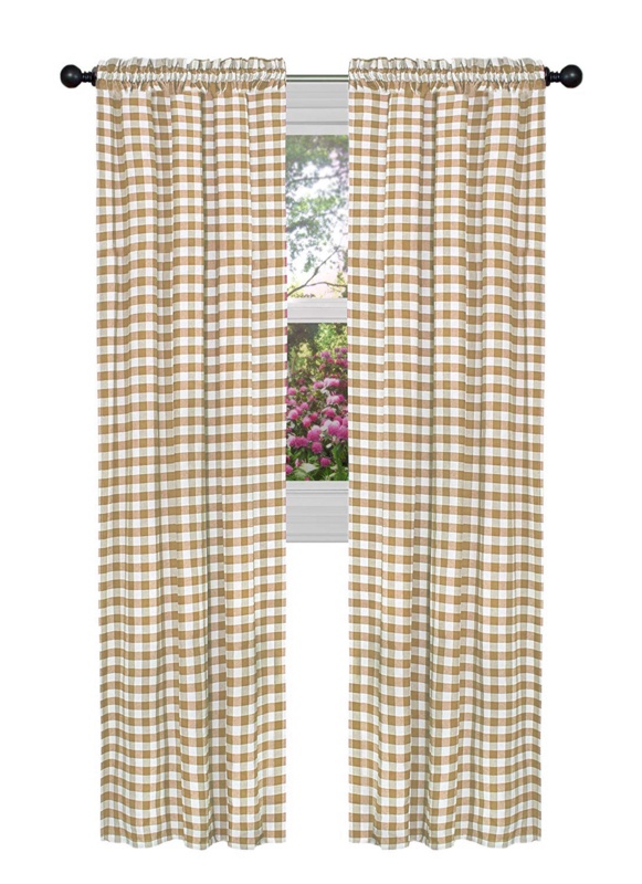 Hackler Cotton Blend Semi-Sheer Sliding Panel Pair
