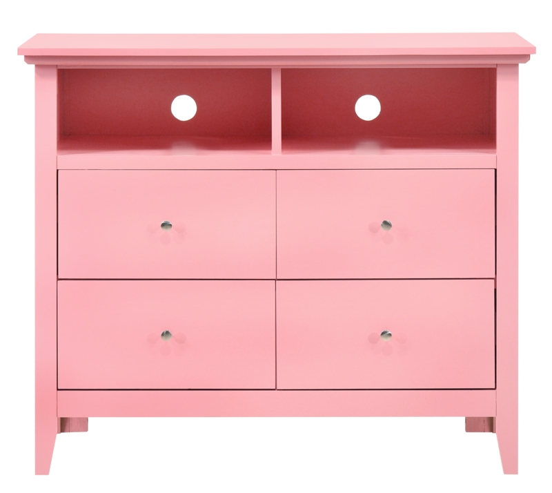 TV Media Chest with Four Drawers