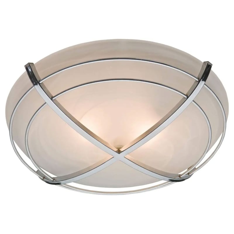 Decorative Bathroom Fan with Swirled Marble Light