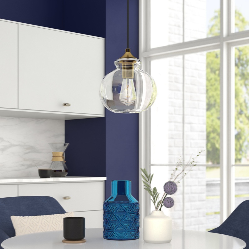 Hanceville 1 - Light Single Schoolhouse Pendant