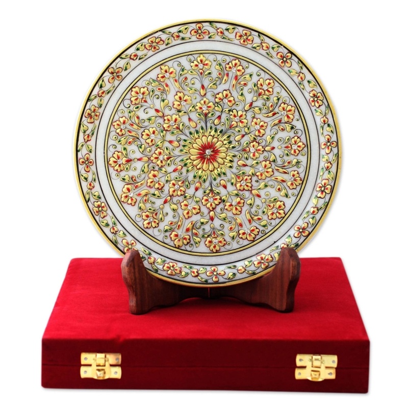 Handmade Wood Decorative Plate