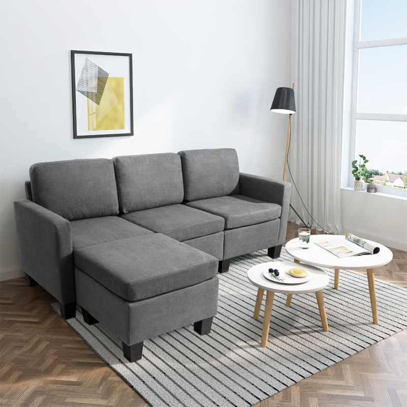 Hankinson 3 - Piece Slipcovered Sectional