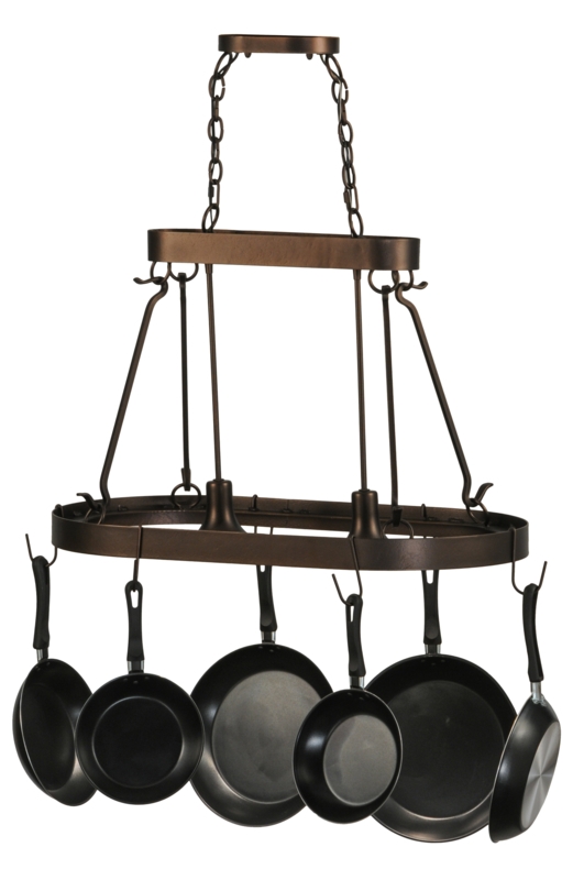 Harmony Lighted Pot Rack