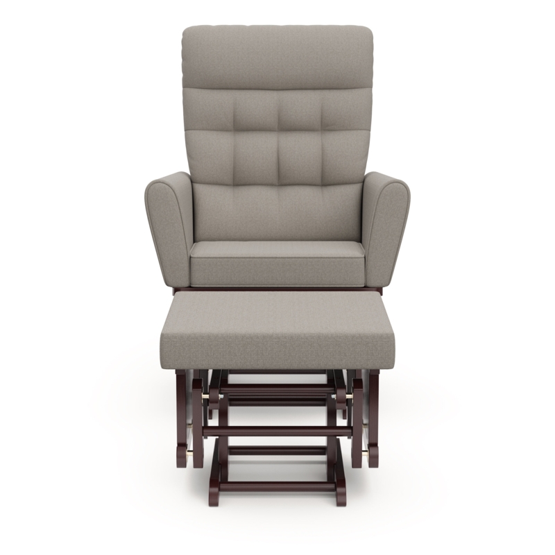 Premium Glider and Ottoman Set