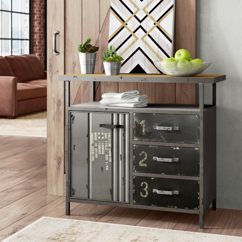 Hartland Iron Accent Cabinet