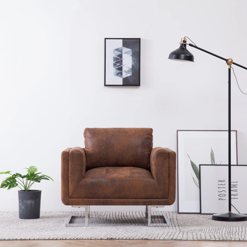 Cube Armchair with Timeless Elegance