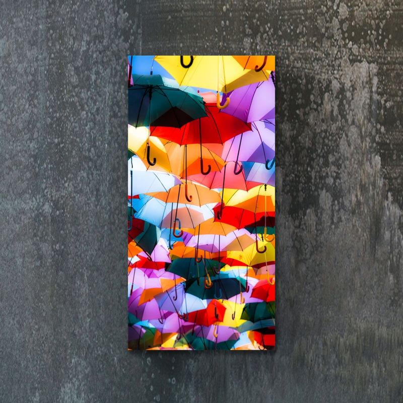 Radiant Glass Wall Heater with Artwork