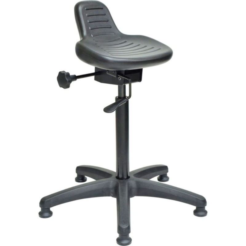 Ergonomic Sit-Stand Stool with Tilt Control