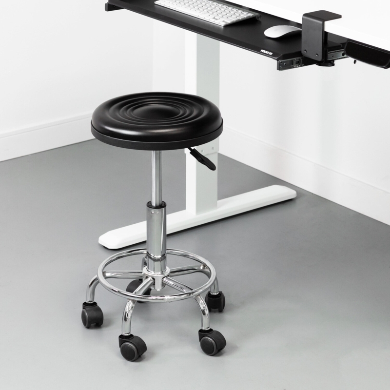 Ergonomic Adjustable Rolling Stool