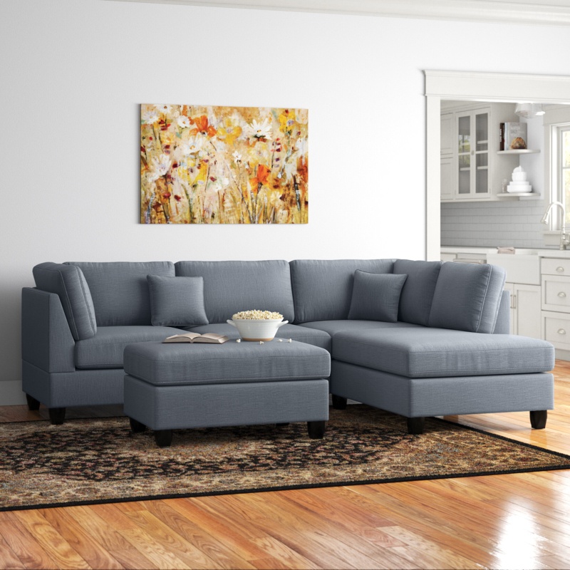 Hemphill 3 - Piece Upholstered Sectional