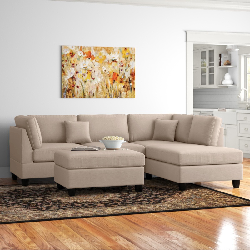 Hemphill 3 - Piece Upholstered Sectional