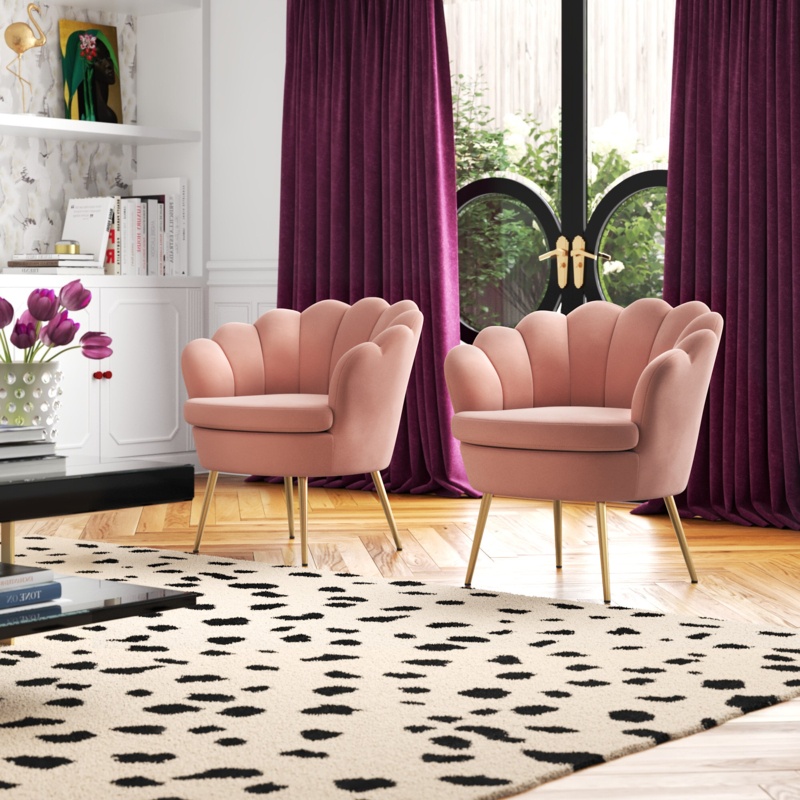 Hendrix Upholstered Barrel Chair