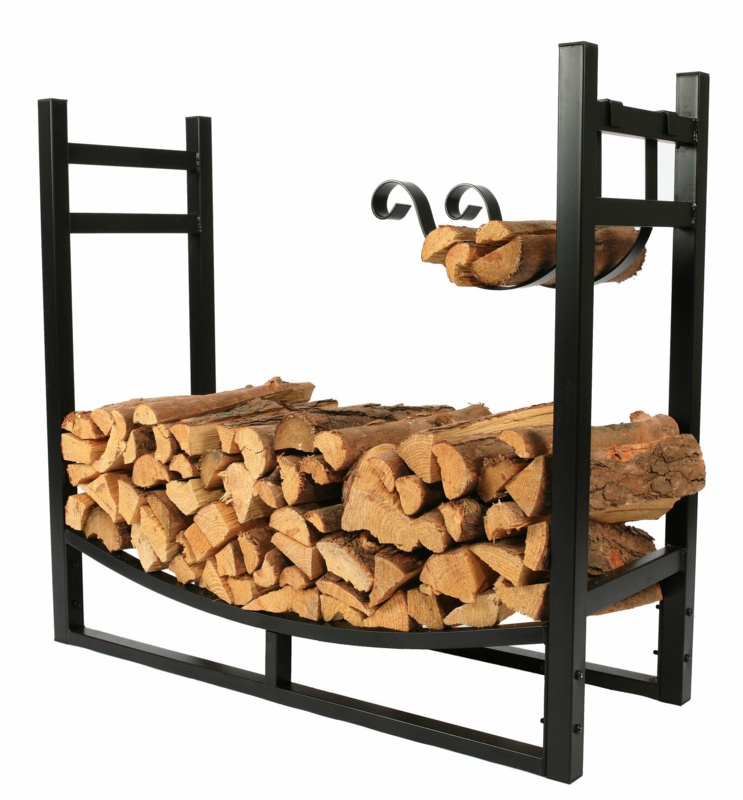 Herodias 44'' W Metal Log Rack