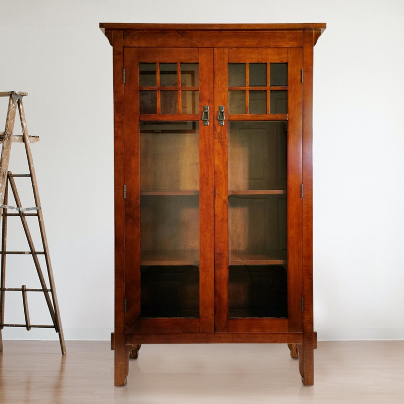 Hettinger 42'' Wide Solid Wood Display Stand
