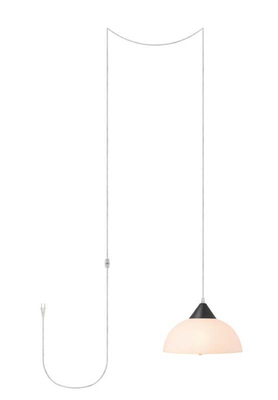 1-Light Single Dome Pendant