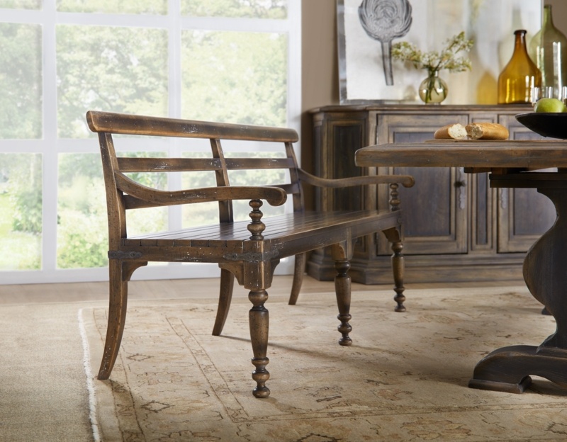 Hill Country Wood Bench