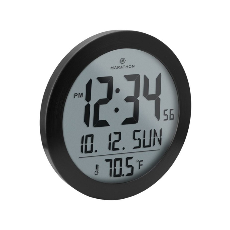 High Contrast 6.5-inch LCD Display Digital Clock
