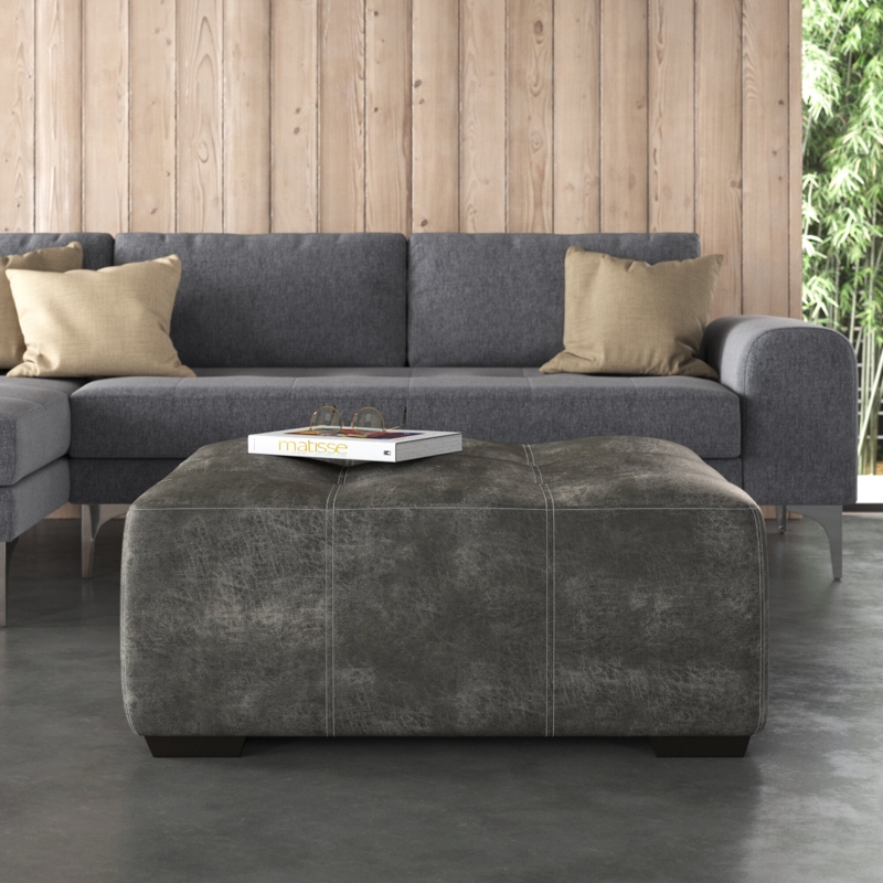 Simple Modern Square Ottoman