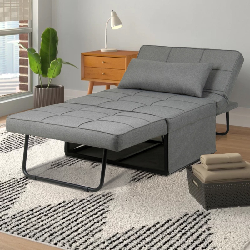 Houle 37.4'' Upholstered Sleeper Sofa