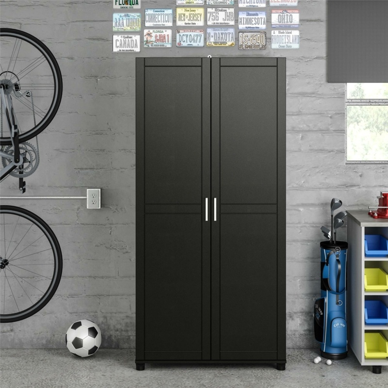 Housatonic 74.31" H x 35.68" W x 15.38" D Storage Cabinet