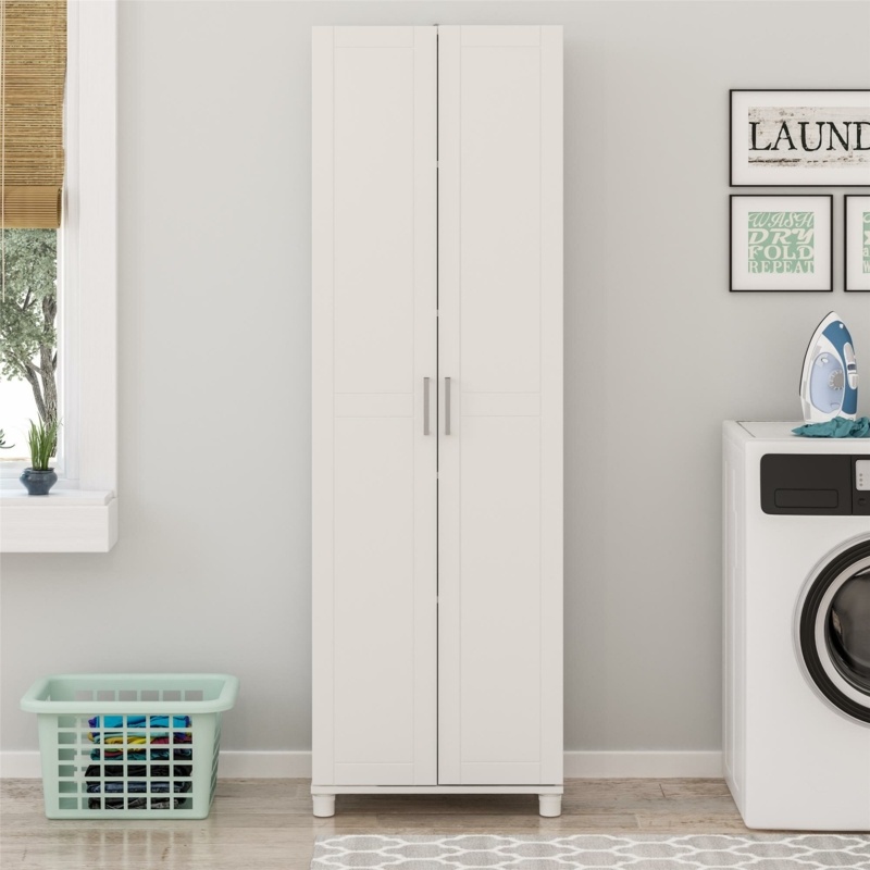 Housatonic 75" H x 23.7" W x 15.39" D Storage Cabinet