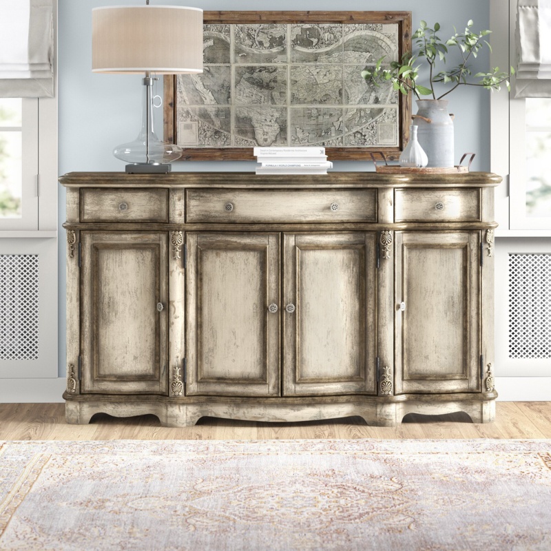 Howery 68.06'' Wide 3 Drawer Sideboard