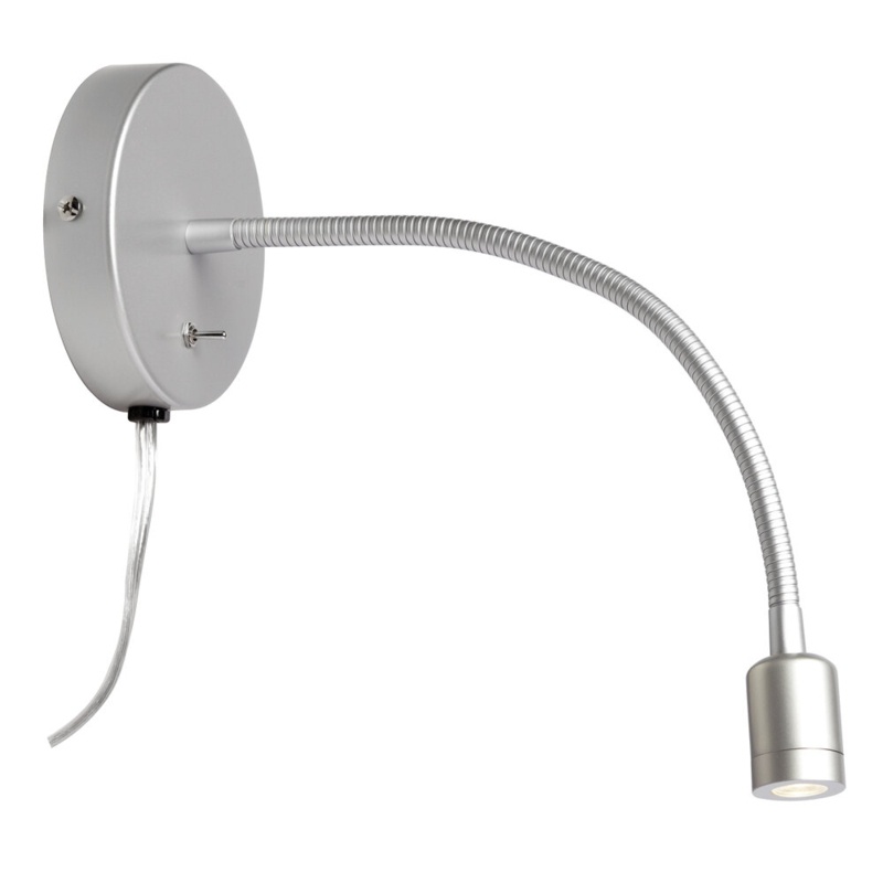 Huenna Steel LED Plug-in Spotlight