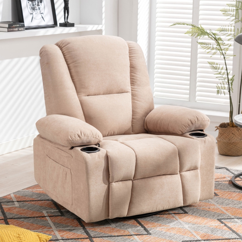 Upholstered Stylish Recliner Chair