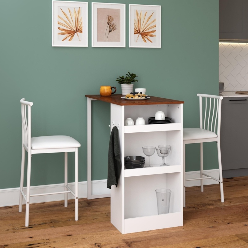 Hurtt 2 - Person Counter Height Dining Set