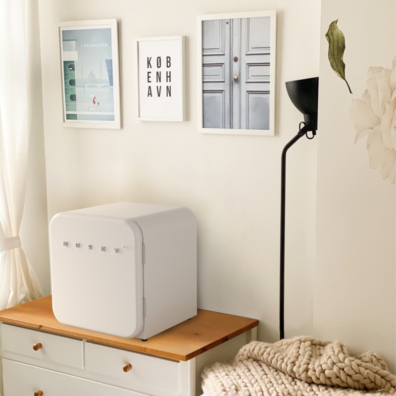 Retro Style Compact Bar Fridge