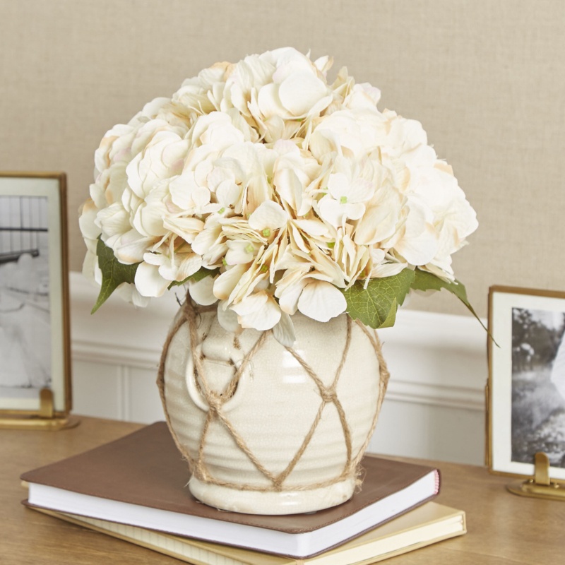 Hydrangea Floral Arrangement in Vase