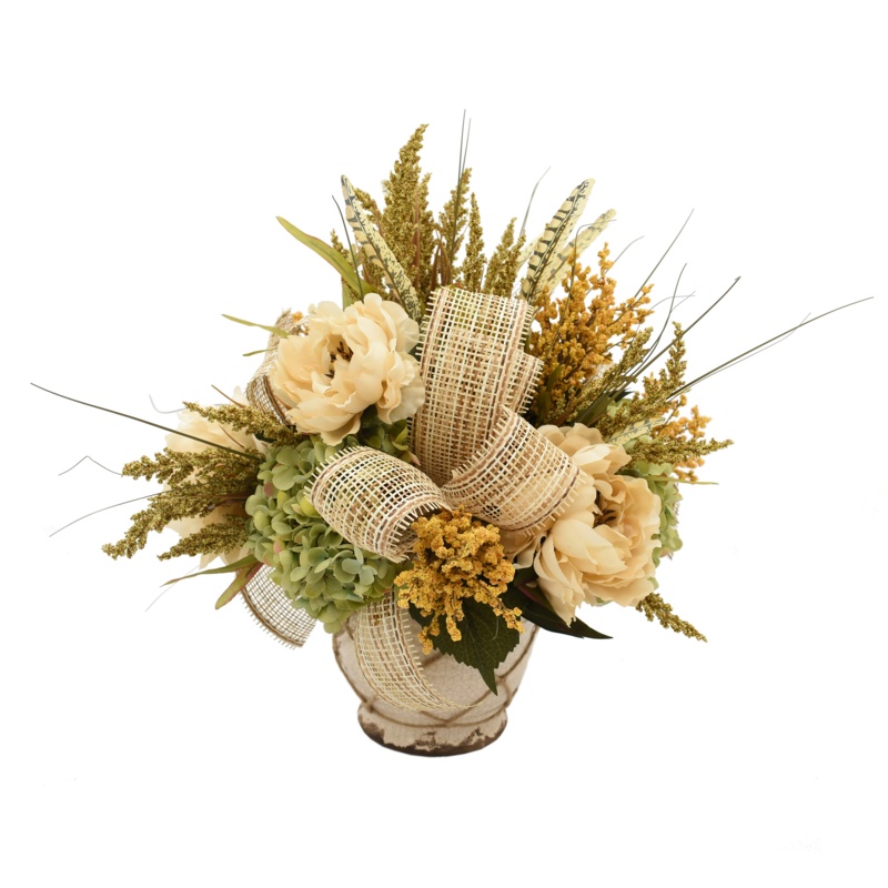 Hydrangea Floral Arrangement in Vase
