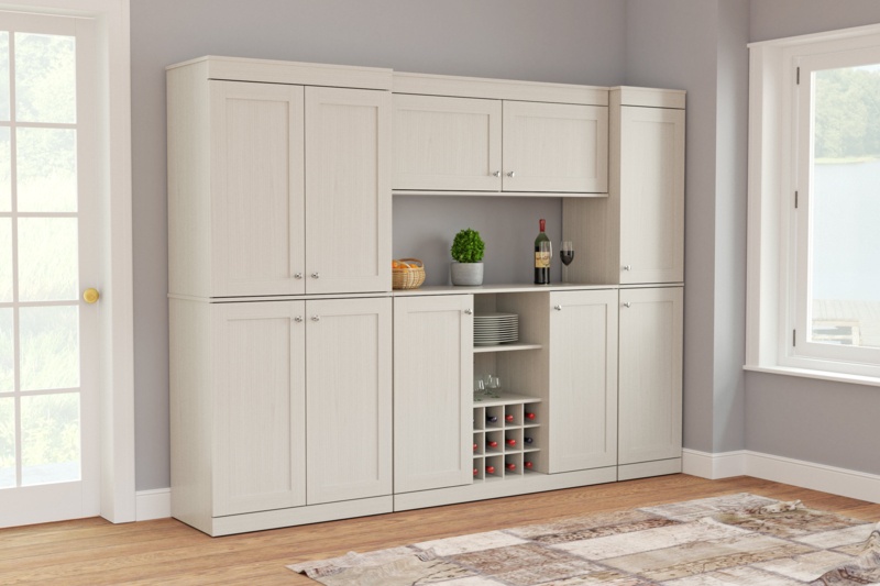 Hythe 4-Piece Buffet 71" Kitchen Pantry