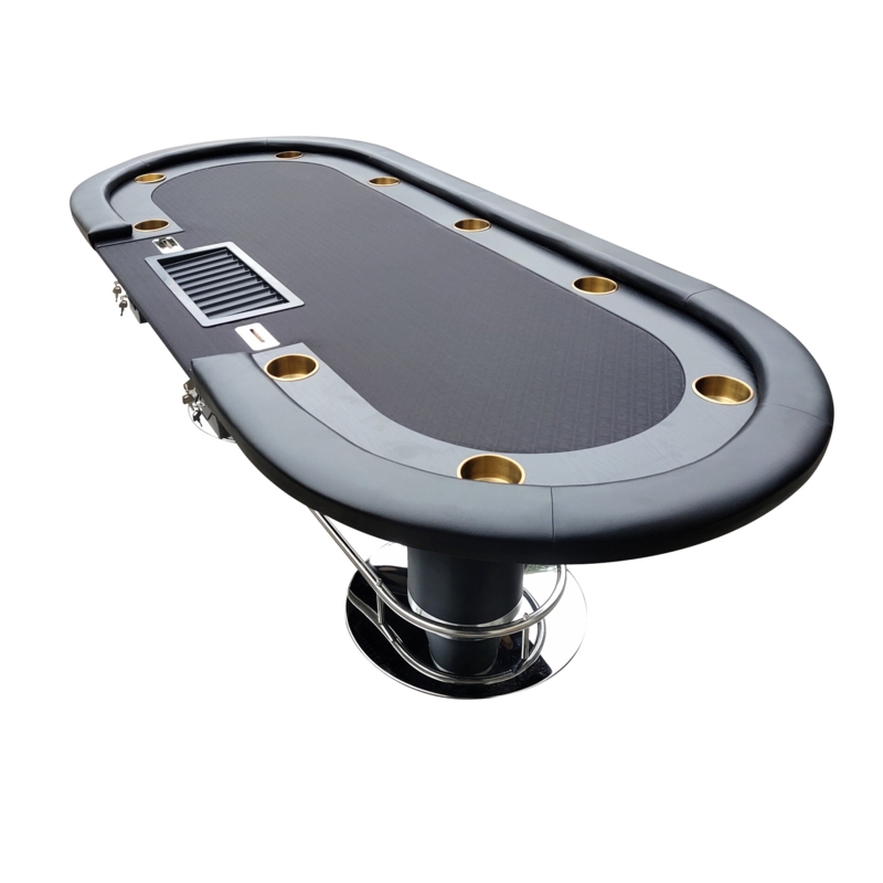 Dark Knight Double Base Poker Table