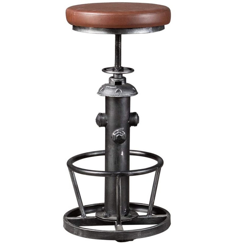 Industrial Style Adjustable Swivel Chair