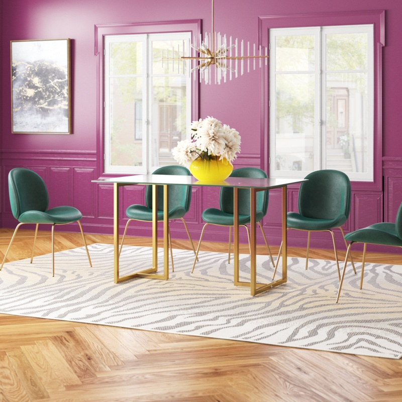 Iyana 55'' Trestle Dining Table