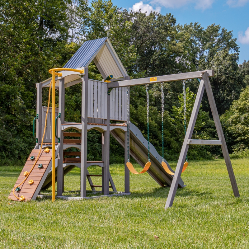 Multi-Deck Adventure Playset with Slides