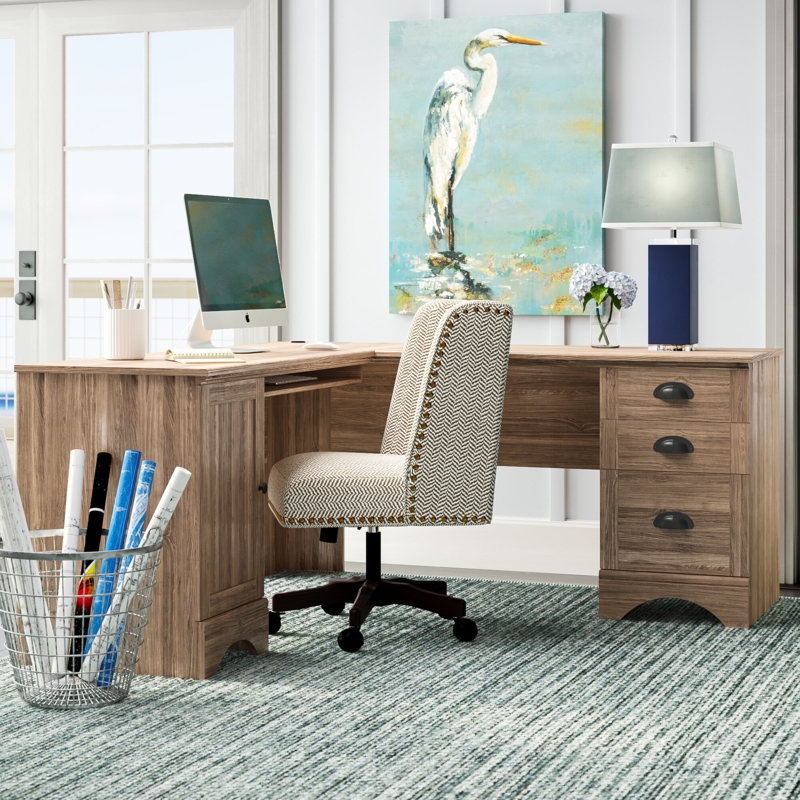 Corner Computer Desk with Storage