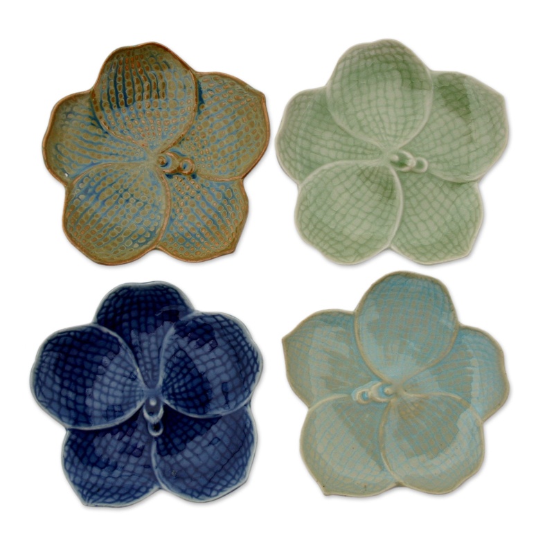 Jaquish 5" Celadon Appetizer Plate