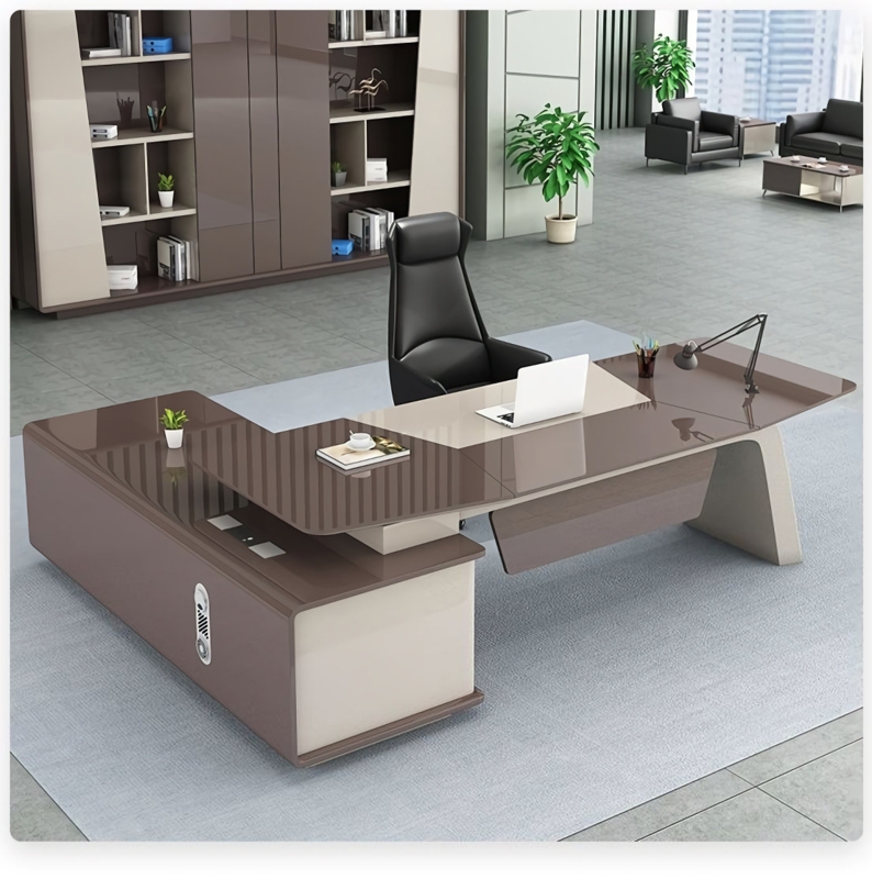 Modern Piano Lacquer Office Desk