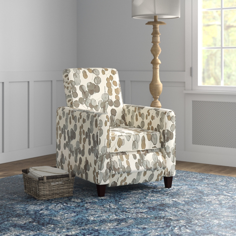 Upholstered Stylish Recliner Chair