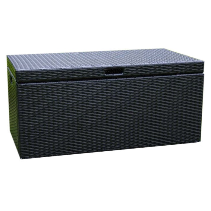Jeco Inc. 70 Gallons Gallon Water Resistant Wicker Deck Box